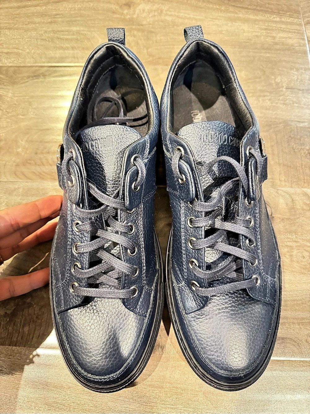 Roberto Cavalli Men's Sneakers EU 43 brand new never worn just collected dust.